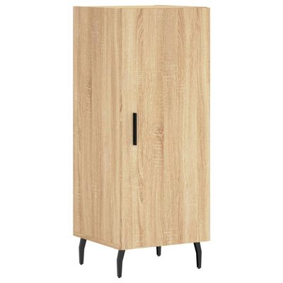 vidaXL Sideboard Sonoma-Eiche 34,5x34x90 cm Holzwerkstoff