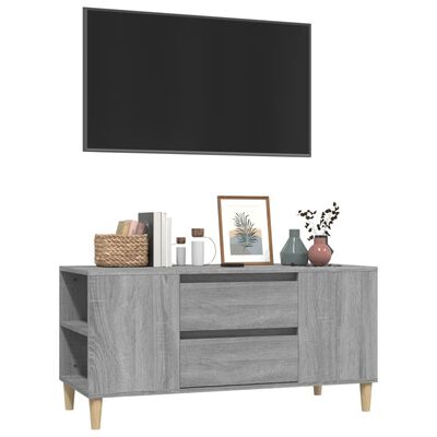 vidaXL TV-Schrank Grau Sonoma 102x44,5x50 cm Holzwerkstoff