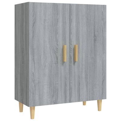 vidaXL Sideboard Grau Sonoma 70x34x90 cm Holzwerkstoff