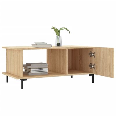 vidaXL Couchtisch Sonoma-Eiche 90x50x40 cm Holzwerkstoff