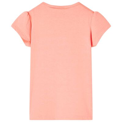 Kinder-T-Shirt Korallenrosa 104