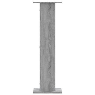 vidaXL Pflanzenständer 2 Stk. Grau Sonoma 30x30x95 cm Holzwerkstoff