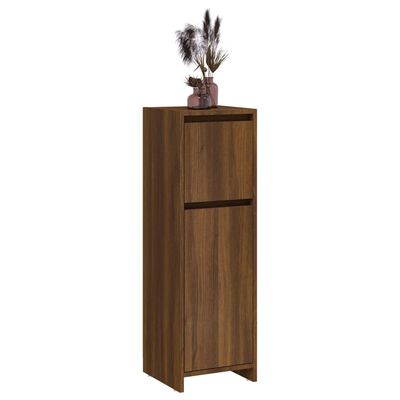 vidaXL Badschrank Braun Eichen-Optik 30x30x95 cm Holzwerkstoff