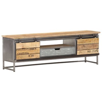 vidaXL TV-Schrank 120 x 30 x 40 cm Massivholz Mango