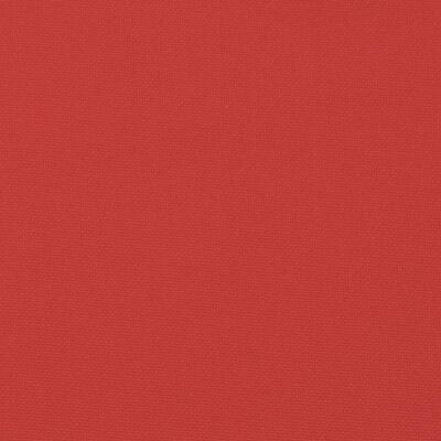 vidaXL Gartenbank-Auflagen 2 Stk. Rot 150x50x7 cm Oxford-Gewebe