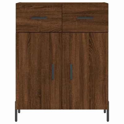 vidaXL Sideboard Braun Eichen-Optik 69,5x34x90 cm Holzwerkstoff