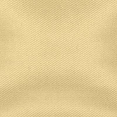 vidaXL Sonnensegel Sandfarbe 6x4 m 100% Polyester Oxford