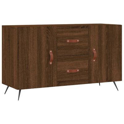 vidaXL Sideboard Braun Eichen-Optik 100x36x60 cm Holzwerkstoff