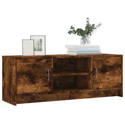 vidaXL TV-Schrank Räuchereiche 102x30x37,5 cm Holzwerkstoff