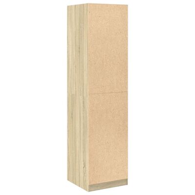 vidaXL Kleiderschrank Sonoma-Eiche 50x50x200 cm Holzwerkstoff