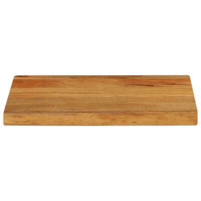 vidaXL Tischplatte mit Baumkante 50x20x3,8 cm Massivholz Mango