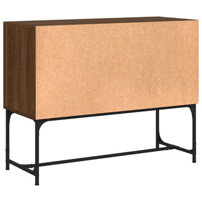 vidaXL Sideboard Braun Eichen-Optik 100x40x79,5 cm Holzwerkstoff