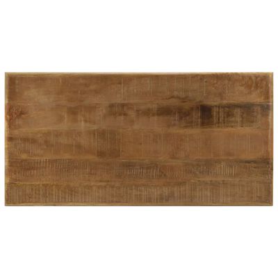 vidaXL Esstisch 120x60x76 cm Massivholz Mango