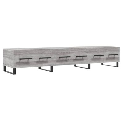 vidaXL TV-Schrank Grau Sonoma 150x36x30 cm Holzwerkstoff