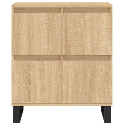 vidaXL Sideboards 3 Stk. Sonoma-Eiche Holzwerkstoff