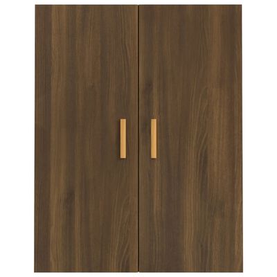 vidaXL Hängeschrank Braun Eichen-Optik 69,5x34x90 cm