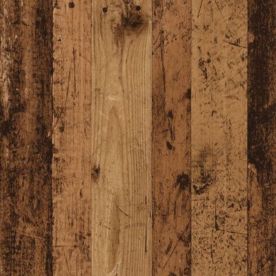 vidaXL Pflanzenständer 2 Stk. Altholz-Optik 30x30x80 cm Holzwerkstoff