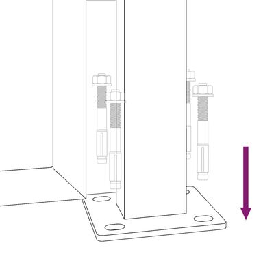 vidaXL Gartentor 105x155 cm Cortenstahl