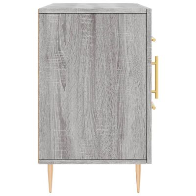 vidaXL Sideboard Grau Sonoma 100x36x60 cm Holzwerkstoff