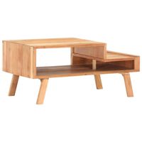 vidaXL Couchtisch 100 x 50 x 45 cm Akazie Massivholz