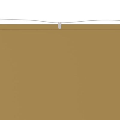 vidaXL Senkrechtmarkise Beige 300x360 cm Oxford-Gewebe