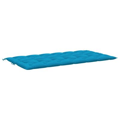 vidaXL Gartenbank-Auflage Hellblau 200x(50+50)x7 cm Oxford-Gewebe