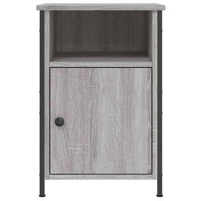 vidaXL Nachttische 2 Stk. Grau Sonoma 40x42x60 cm Holzwerkstoff