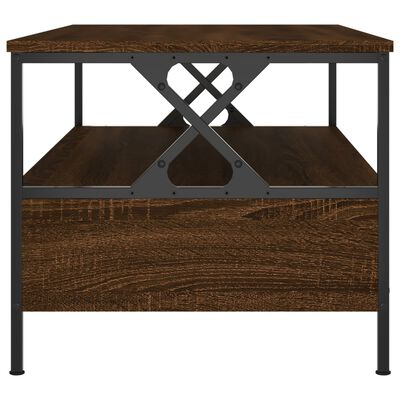 vidaXL Couchtisch Braun Eichen-Optik 100x51x45 cm Holzwerkstoff