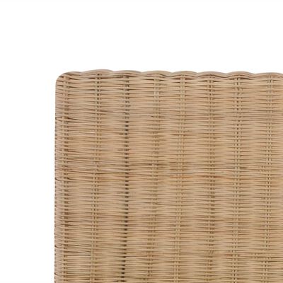 vidaXL Bettrahmen Handgewebt Echtes Rattan 160×200 cm