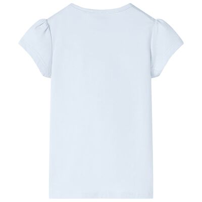 Kinder-T-Shirt Hellblau 140