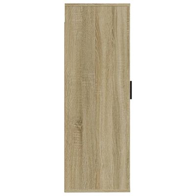 vidaXL TV-Wandschrank Sonoma-Eiche 40x34,5x100 cm