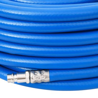 vidaXL Luftschlauch Blau 0,7" 100 m PVC