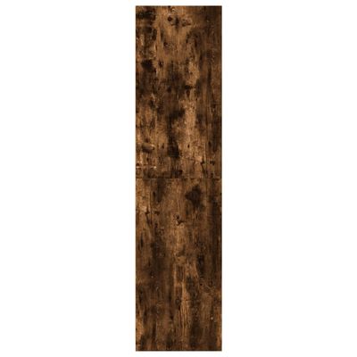 vidaXL Kleiderschrank Räuchereiche 80x50x200 cm Holzwerkstoffs