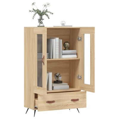 vidaXL Highboard Sonoma-Eiche 69,5x31x115 cm Holzwerkstoff