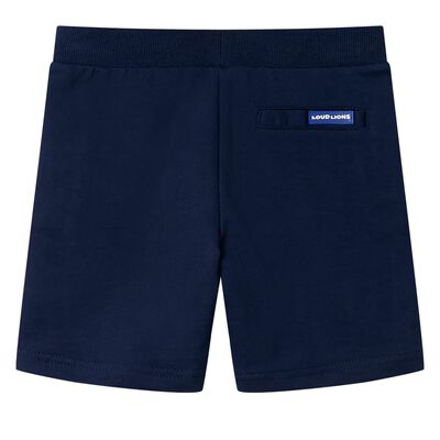 Kindershorts Marineblau 116