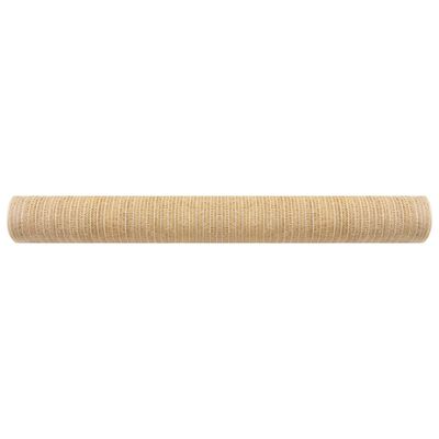 vidaXL Zaunblende Beige 1,5x25 m HDPE 150 g/m²