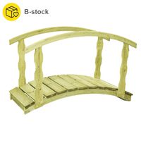 vidaXL Gartenbrücke B-Ware 170x74x105 cm Kiefernholz Imprägniert