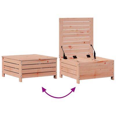 vidaXL 3-tlg. Garten-Lounge-Set mit Kissen Massivholz Douglasie