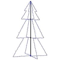 vidaXL Weihnachtsbaum in Kegelform 200 LEDs Indoor Outdoor 98x150 cm