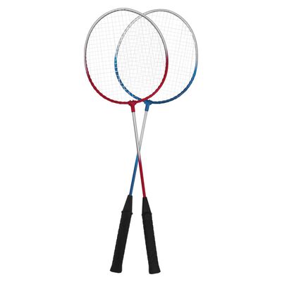 vidaXL Badminton-Set mit 4 Schlägern und Netz 620x151 cm