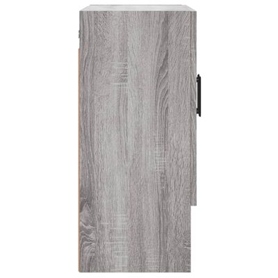 vidaXL Wandschrank Grau Sonoma 60x31x70 cm Holzwerkstoff