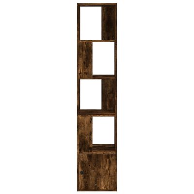 vidaXL Bücherregal Räuchereiche 40x36x189 cm Holzwerkstoff