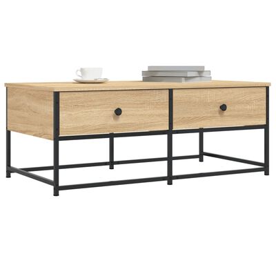 vidaXL Couchtisch Sonoma-Eiche 100x51x40 cm Holzwerkstoff