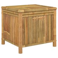 vidaXL Gartentruhe 60x52x55 cm Bambus