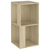 vidaXL Eckregal Sonoma-Eiche 33x33x67 cm Holzwerkstoff