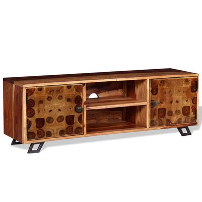 VidaXL TV-Schrank Massivholz Palisander 120x30x40 cm