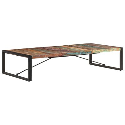 vidaXL Couchtisch 180x90x40 cm Altholz Massiv