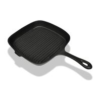 vidaXL Grillpfanne Gusseisen 24 x 23 cm