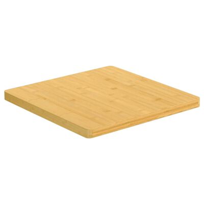 vidaXL Tischplatte 60x60x2,5 cm Bambus