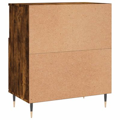 vidaXL Sideboard Räuchereiche 60x35x70 cm Holzwerkstoff